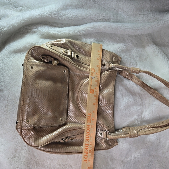 Tre Vero Limited Edition Metallic Leather Python Bag - Picture 12 of 16